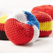 X-Virkkaa hacky sack -pallot