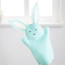 X-Käsinukke pupu ommella