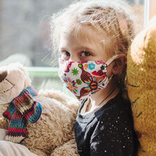 X-Lasten kasvomaskin ompelu