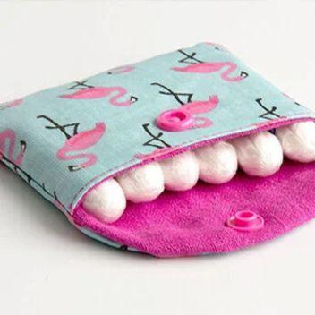 X-Tamponipussin ompelu