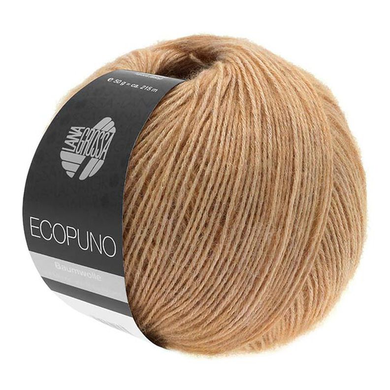 Ecopuno, 50g | Lana Grossa – vaaleanruskea,  image number 1