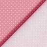 Puuvillapopliini pienet pilkut – roosa/valkoinen,  thumbnail number 6