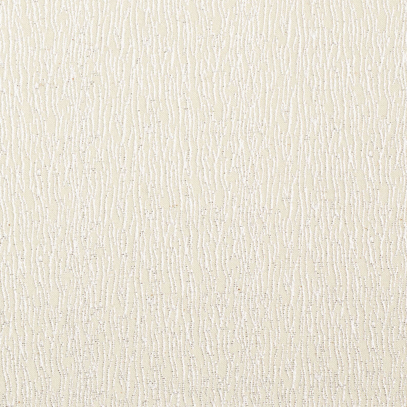 Vaatejacquard kimaltelevat aaltoviivat – valkoinen/hopea,  image number 1