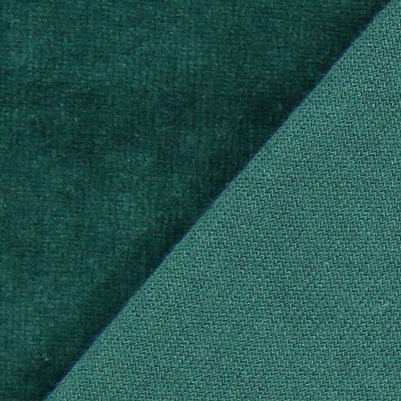 Nicki-kangas yksivärinen – tummanvihreä,  image number 3
