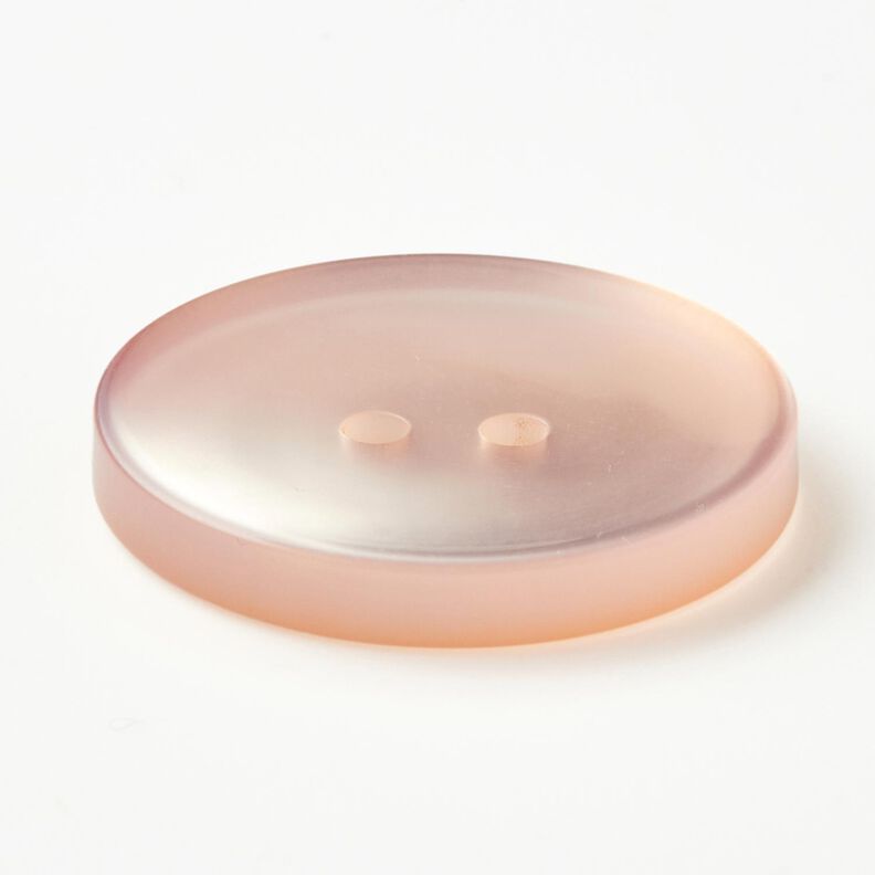 2-reikäinen kiiltävä nappi [Ø 25 mm] – ruusunpunainen,  image number 2