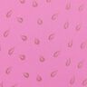 Viskoosikangas Foliopainatus Höyhenet – pink,  thumbnail number 1