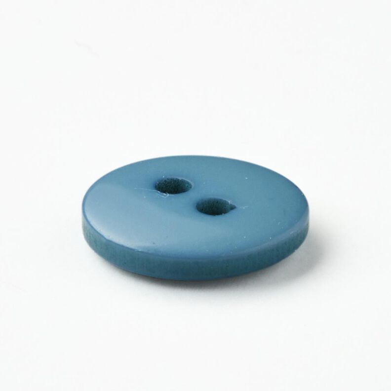 2-reikäinen pyöreä nappi [Ø 11 mm] – briljantin sininen,  image number 3