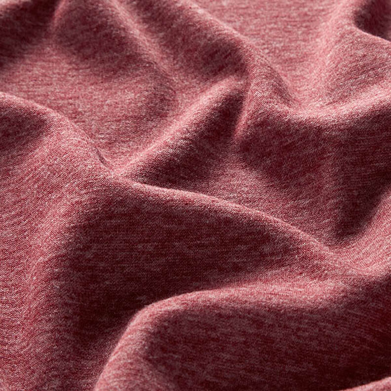 Alpenfleece Meleerattu – bordeauxin punainen,  image number 3