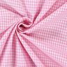 Puuvillakangas Vichy-Check 0,2 cm – roosa/valkoinen,  thumbnail number 2
