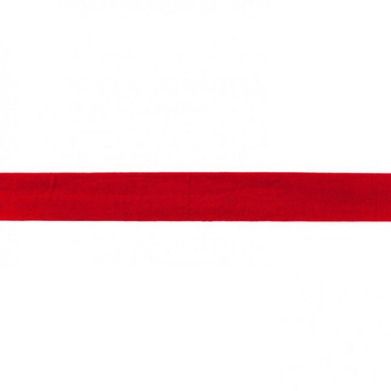 Joustava kanttausnauha  matta [20 mm] – punainen,  image number 1