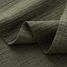 Bambu Musliini-/kaksikerroksinen kangas Rakenne – oliivi,  thumbnail number 3