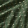 Sisustuskangas Puolipanama Tyylik&auml;s ruutu &ndash; kuusenvihre&auml;/karmiininpunainen,  thumbnail number 2