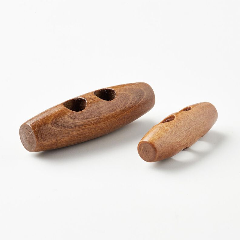 Puinen duffelnappi [30 mm] – kinuski,  image number 4