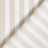 Puuvillakangas Raidat – valkoinen/cashew,  thumbnail number 4