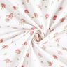 Puuvillapopliini Herkät ruusut – punainen/valkoinen,  thumbnail number 3