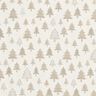 Sisustuskangas Jacquard Kimaltelevat kuuset – beige/hopea,  thumbnail number 1