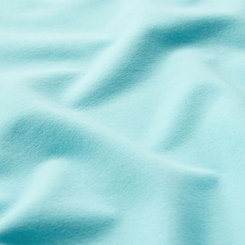 Kevyt puuvillacollege Yksivärinen – jäänsininen,  image number 4