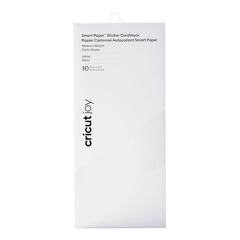 Cricut Joy Smart Sticker Cardstock [14x33 cm] | Cricut – valkoinen,  image number 1