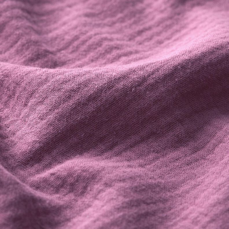 Musliini-/kaksikerroksinen kangas – malva,  image number 3