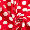 Kreppikangas Polka Dots [2,5 cm] – punainen,  thumbnail number 3