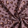 French Terry Leopardikuvio &ndash; lila,  thumbnail number 3