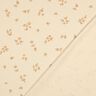 GOTS Ribbijersey Pikkukukkaset | Poppy Fabrics &ndash; kerma/vaaleanruskea,  thumbnail number 4