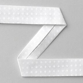 Vinonauha Täplät [20 mm] - valkoinen, 