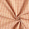 Seersucker Puuvilla Kudottu ruutu – terrakotta/vaalea beige,  thumbnail number 3