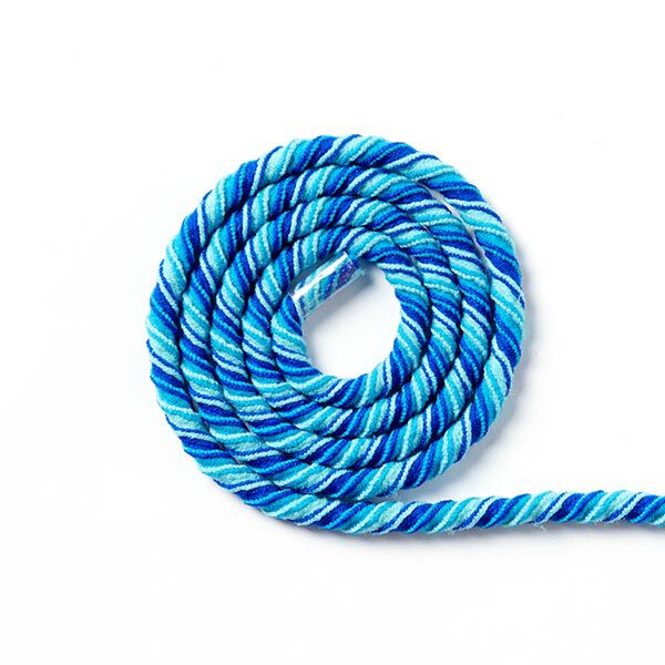 Kuminyöri Helix multicolor [Ø 5 mm] - turkoosi/sininen,  image number 1