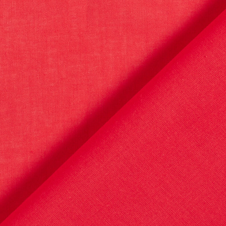Puuvillabatisti Yksivärinen – punainen,  image number 3