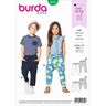 Lapset - kuminauhavyötärölliset housut , Burda 9342 | 92 - 122,  thumbnail number 1