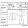 Vauvan mekko | paitapusero | housut, Burda 9348 | 68 - 98,  thumbnail number 8
