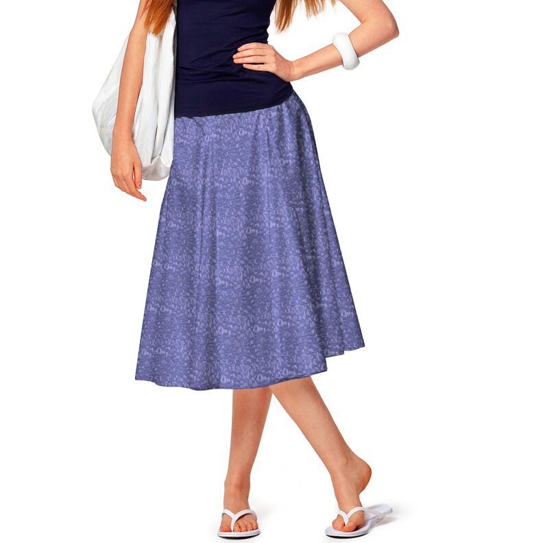 Viskoosikangas Leokuvio – sinilila,  image number 7