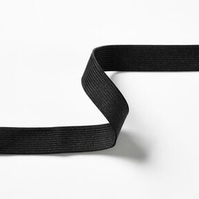 Sileä kuminen nauha [3 m | 20 mm] – musta, 