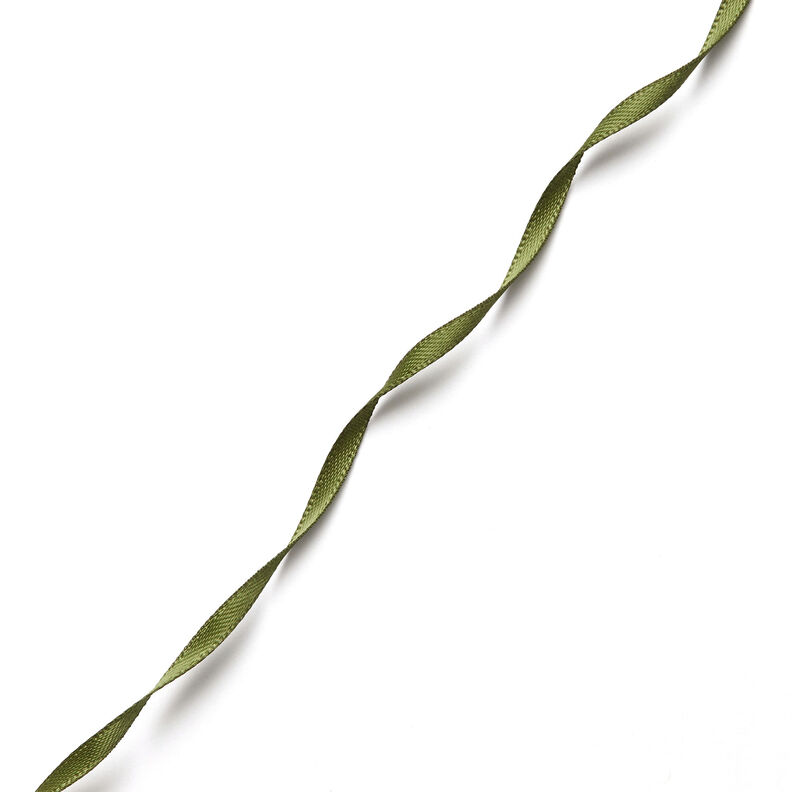 Satiininauha [3 mm] – oliivi,  image number 2