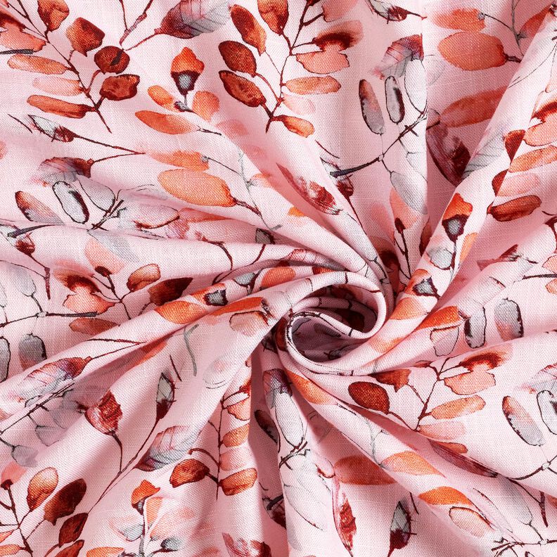 Viskoosi-pellavasekoite Eukalyptus – roosa,  image number 3
