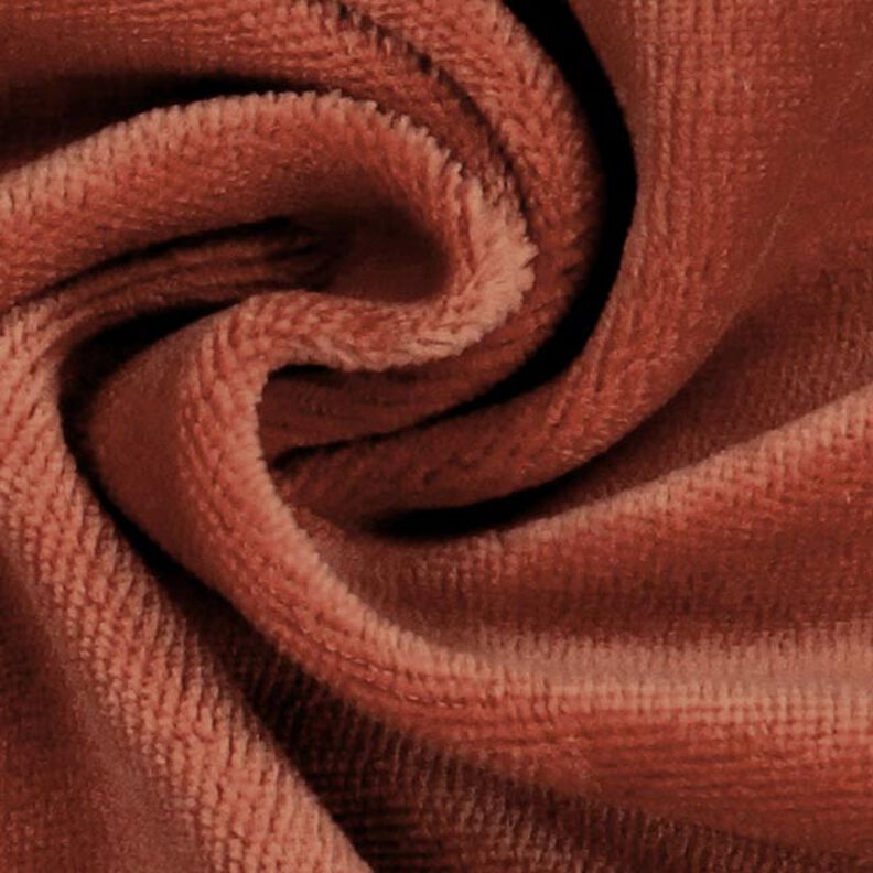 Nicki-kangas yksivärinen – terrakotta,  image number 2