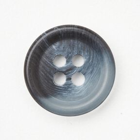 4-reikäinen pyöreä nappi [Ø 15 mm] – farkunsininen, 