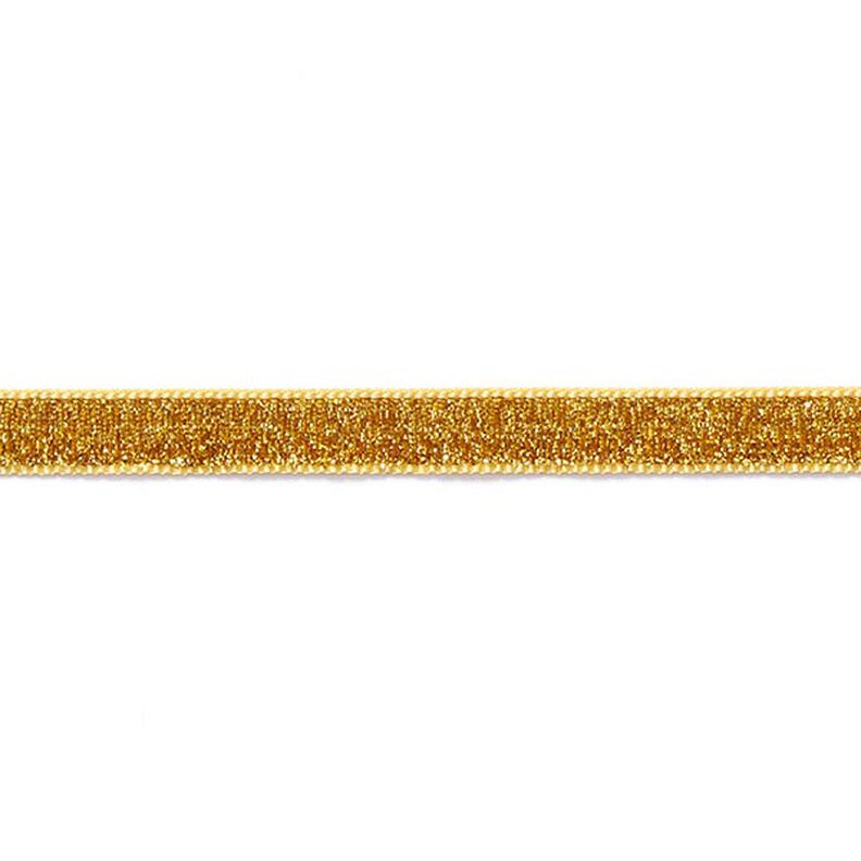 Samettinauha yksivärinen Metallic [10 mm] – kultainen metallic,  image number 2
