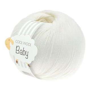 Cool Wool Baby, 50g | Lana Grossa – valkoinen, 