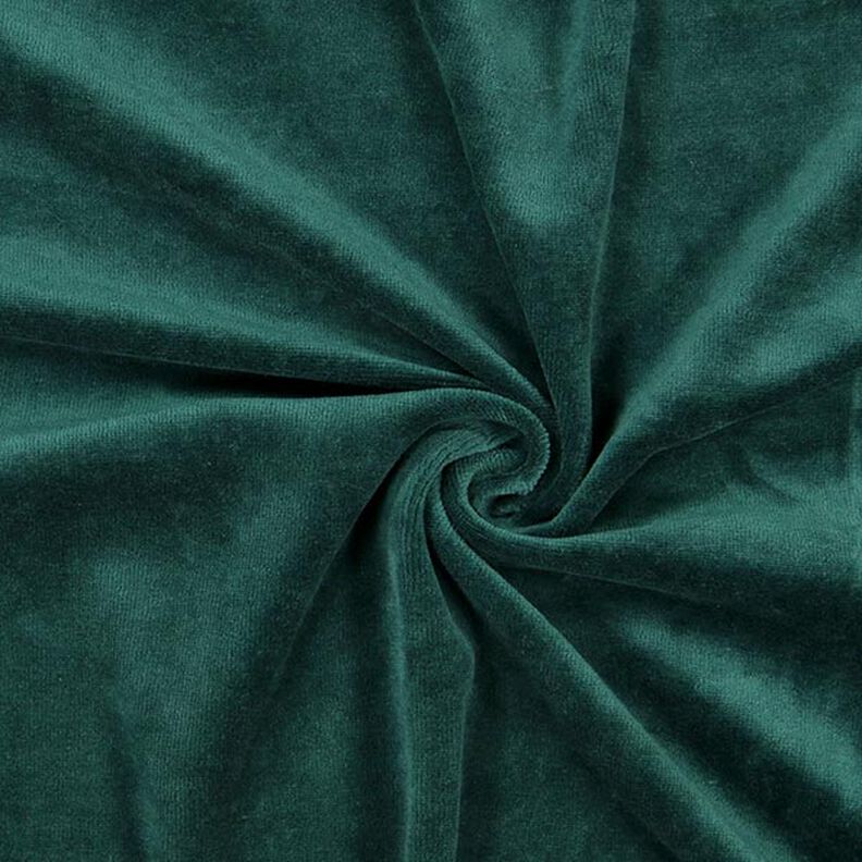 Nicki-kangas yksivärinen – tummanvihreä,  image number 1
