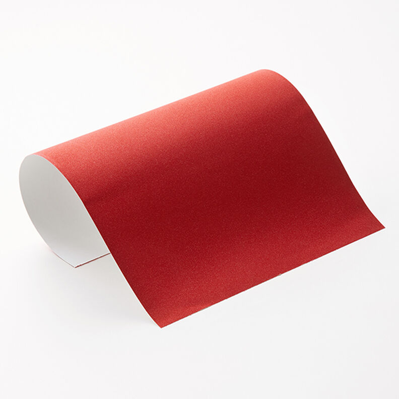 Vinyylikalvo Shimmer Din A4 – punainen,  image number 1