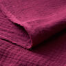 Musliini-/kaksikerroksinen kangas – bordeauxin punainen,  thumbnail number 5