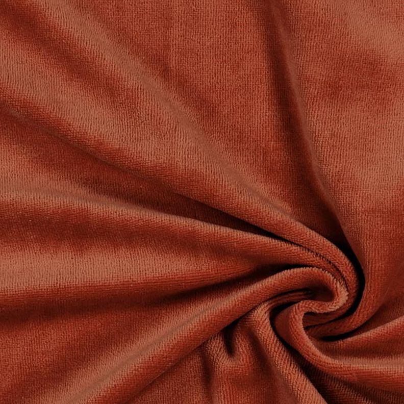 Nicki-kangas yksivärinen – terrakotta,  image number 1