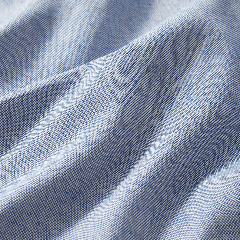 Sisustuskangas Puolipanama Kaksiv&auml;rinen &ndash; kuninkaansininen/luonnonv&auml;rinen,  image number 2