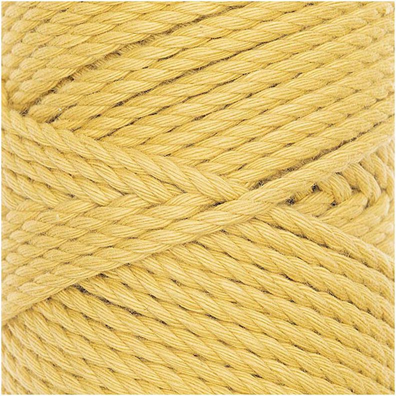 Creative Cotton Cord Skinny -makrameelanka [3mm] | Rico Design – sinappi,  image number 2