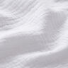 Musliini-/kaksikerroksinen kangas – valkoinen,  thumbnail number 3