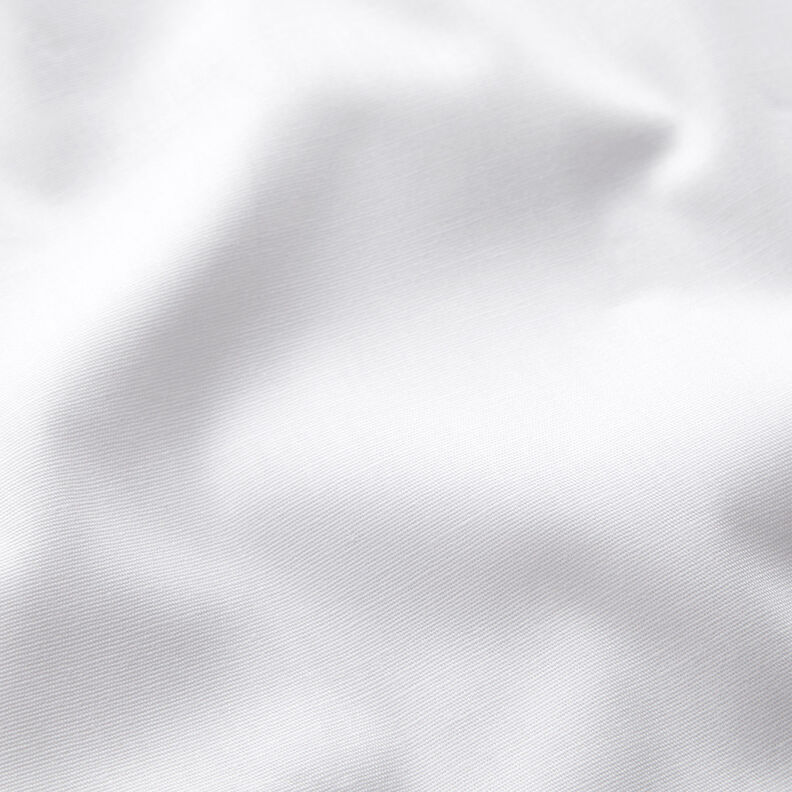 Popliinistretch Yksivärinen – valkoinen,  image number 2