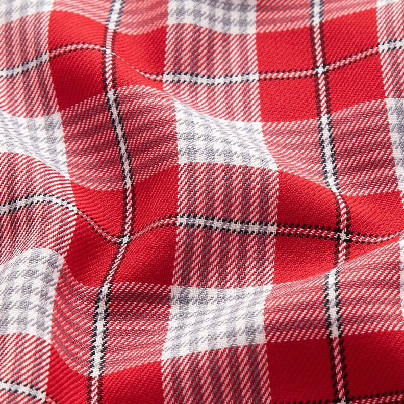 Viskoosisekoite Glencheck – chili,  image number 2