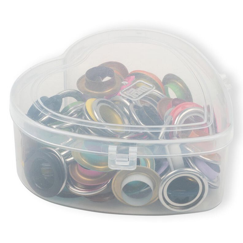 Syd&auml;nmuotoisessa rasiassa olevat purjerenkaat ja aluslevyt [14 mm] | Prym,  image number 1